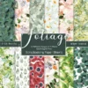 24pcs 6 Foliage Scrapbook Paper Cardstock 00