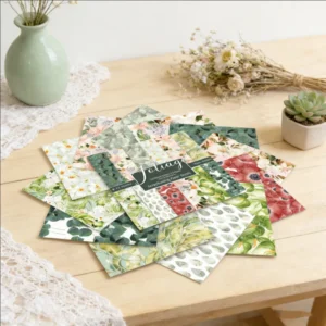 Sumflying Foliage 24PCS Scrapbook Paper & Cardstock 24pcs 6 Foliage Scrapbook Paper Cardstock 04