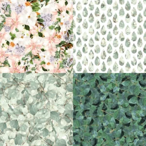 Sumflying Foliage 24PCS Scrapbook Paper & Cardstock 24pcs 6 Foliage Scrapbook Paper Cardstock 07