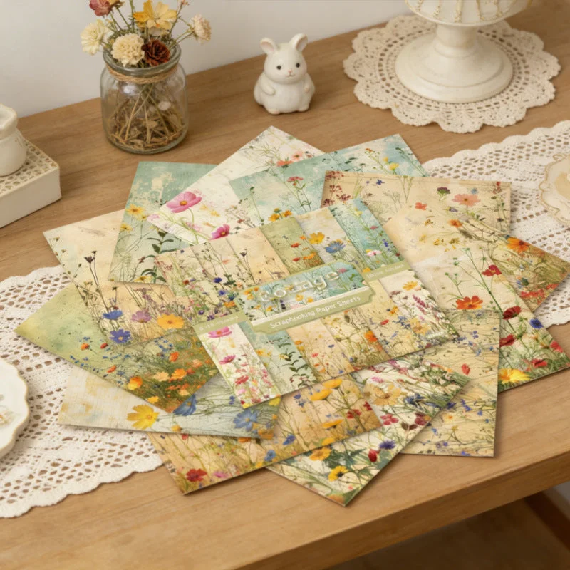 24pcs 6 Forage Scrapbook Paper Cardstock 03 24pcs 6 Forage Scrapbook Paper Cardstock 03
