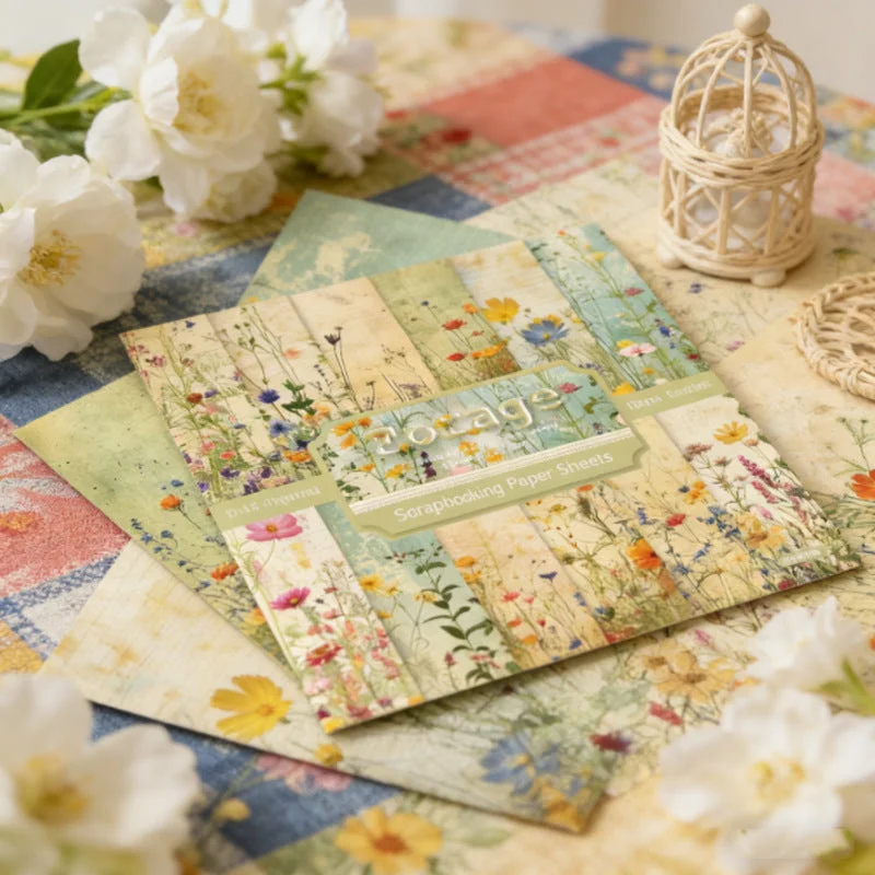 24pcs 6 Forage Scrapbook Paper Cardstock 04 24pcs 6 Forage Scrapbook Paper Cardstock 04