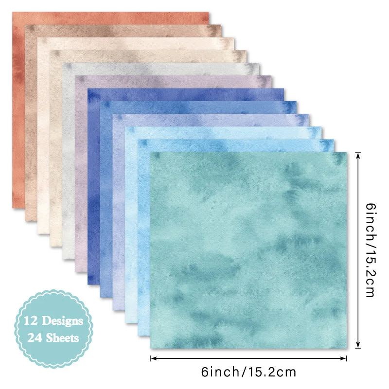 24pcs 6 Frost Realm Scrapbook Paper Cardstock 04 24pcs 6 Frost Realm Scrapbook Paper Cardstock 04