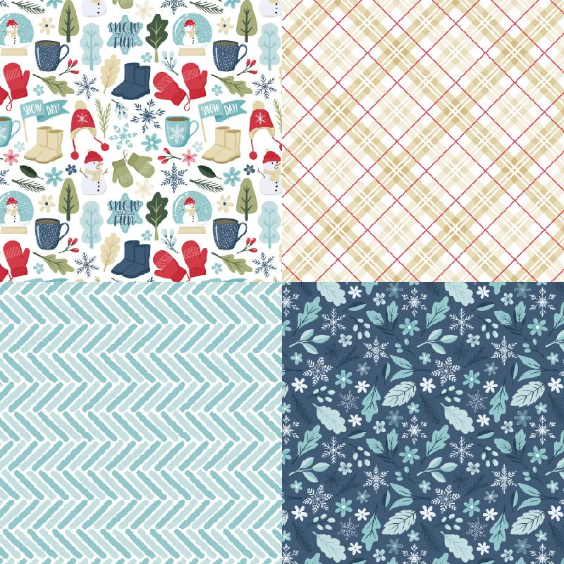 24pcs 6 Frosty Scrapbook Paper Cardstock 01 24pcs 6 Frosty Scrapbook Paper Cardstock 01