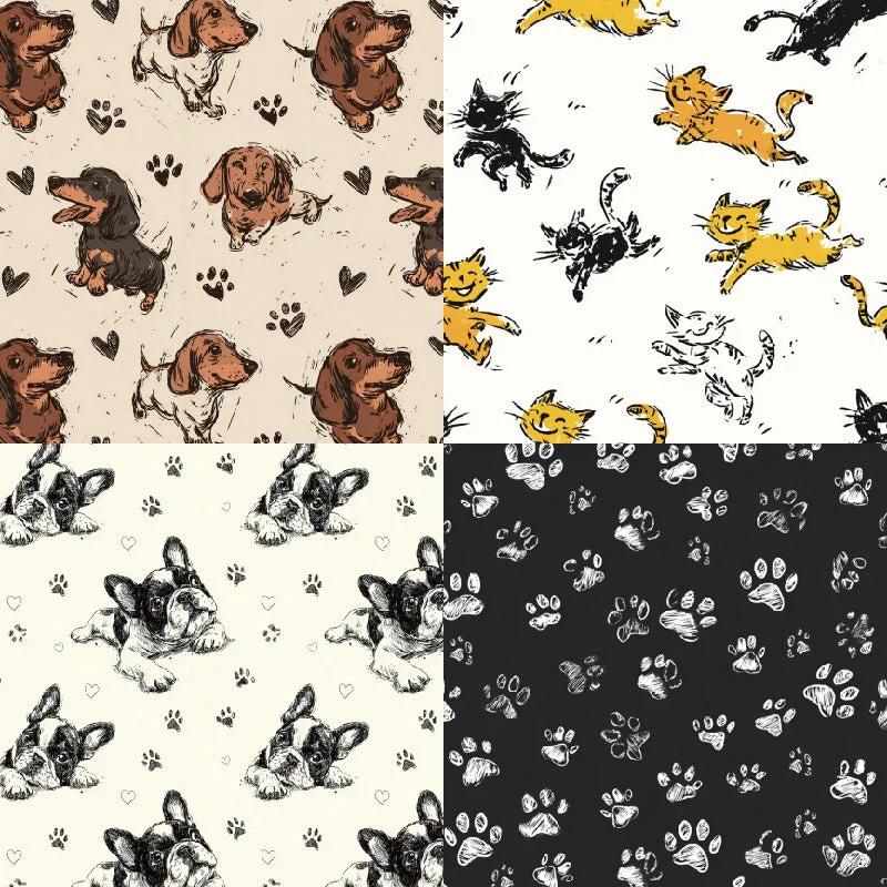 24pcs 6 Furry Scrapbook Paper Cardstock 02 24pcs 6 Furry Scrapbook Paper Cardstock 02