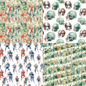 24pcs 6 Game Scrapbook Paper Cardstock 06
