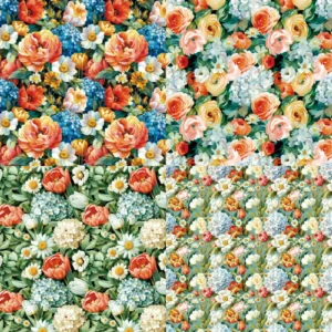 24pcs 6 Garden Scrapbook Paper Cardstock 1 01