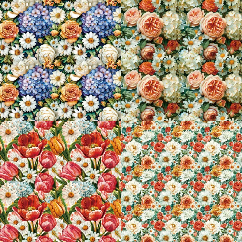 24pcs 6 Garden Scrapbook Paper Cardstock 1 02 24pcs 6 Garden Scrapbook Paper Cardstock 1 02