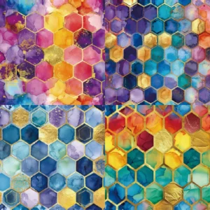 24pcs 6 Gilded Scrapbook Paper Cardstock 01