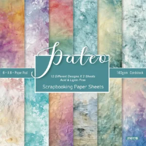 24pcs 6 Gilding Scrapbook Paper Cardstock 01