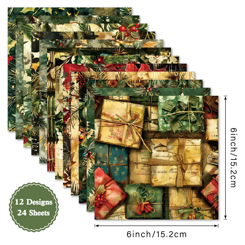 24pcs 6 Gleam Scrapbook Paper Cardstock 04 24pcs 6 Gleam Scrapbook Paper Cardstock 04