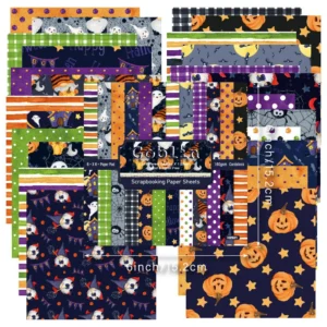 24pcs 6 Goblin Scrapbook Paper Cardstock 01
