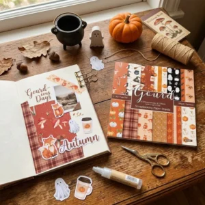 24pcs 6 Gourd Scrapbook Paper Cardstock 03