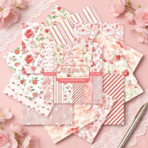 Sumflying Grace 24PCS Scrapbook Paper & Cardstock 24pcs 6 Grace Scrapbook Paper Cardstock 1 02