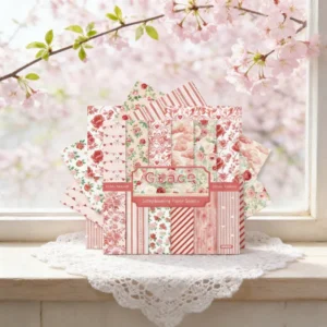 Sumflying Grace 24PCS Scrapbook Paper & Cardstock 24pcs 6 Grace Scrapbook Paper Cardstock 1 03