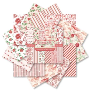 Sumflying Grace 24PCS Scrapbook Paper & Cardstock 24pcs 6 Grace Scrapbook Paper Cardstock 1 04