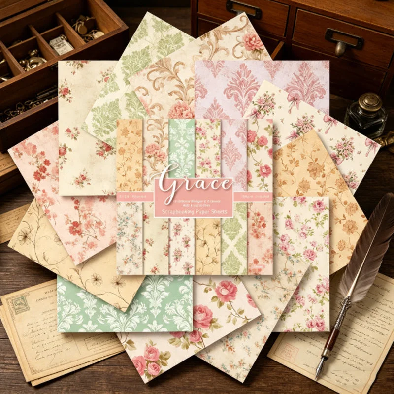 24pcs 6 Grace Scrapbook Paper Cardstock 3 04 24pcs 6 Grace Scrapbook Paper Cardstock 3 04