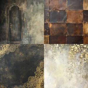 Sumflying Grunge 24PCS Scrapbook Paper & Cardstock 24pcs 6 Grunge Scrapbook Paper Cardstock 03