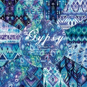 Sumflying Gypsy 24PCS Scrapbook Paper & Cardstock