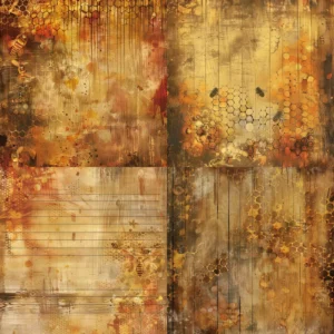 24pcs 6 Honeyed Scrapbook Paper Cardstock 1 01