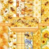24pcs 6 Honeyed Scrapbook Paper Cardstock 00