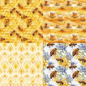 24pcs 6 Honeyed Scrapbook Paper Cardstock 01