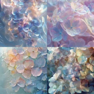 Sumflying Hydrangea 24PCS Scrapbook Paper & Cardstock 24pcs 6 Hydrangea Scrapbook Paper Cardstock 03