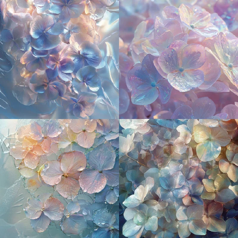 24pcs 6 Hydrangea Scrapbook Paper Cardstock 03 24pcs 6 Hydrangea Scrapbook Paper Cardstock 03