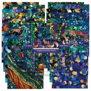 24pcs 6 Iridis Scrapbook Paper Cardstock 01