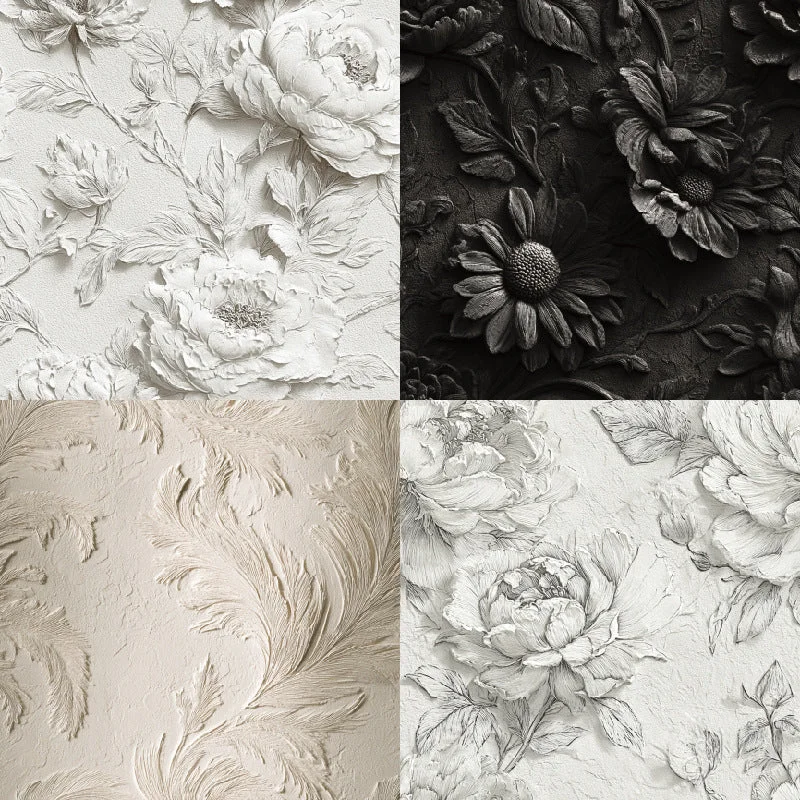 24pcs 6 Ivory Floret Scrapbook Paper Cardstock 01 24pcs 6 Ivory Floret Scrapbook Paper Cardstock 01