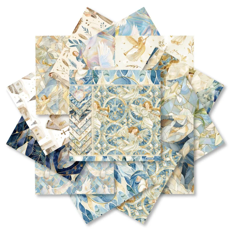 24pcs 6 Little Angel Scrapbook Paper Cardstock 04 24pcs 6 Little Angel Scrapbook Paper Cardstock 04