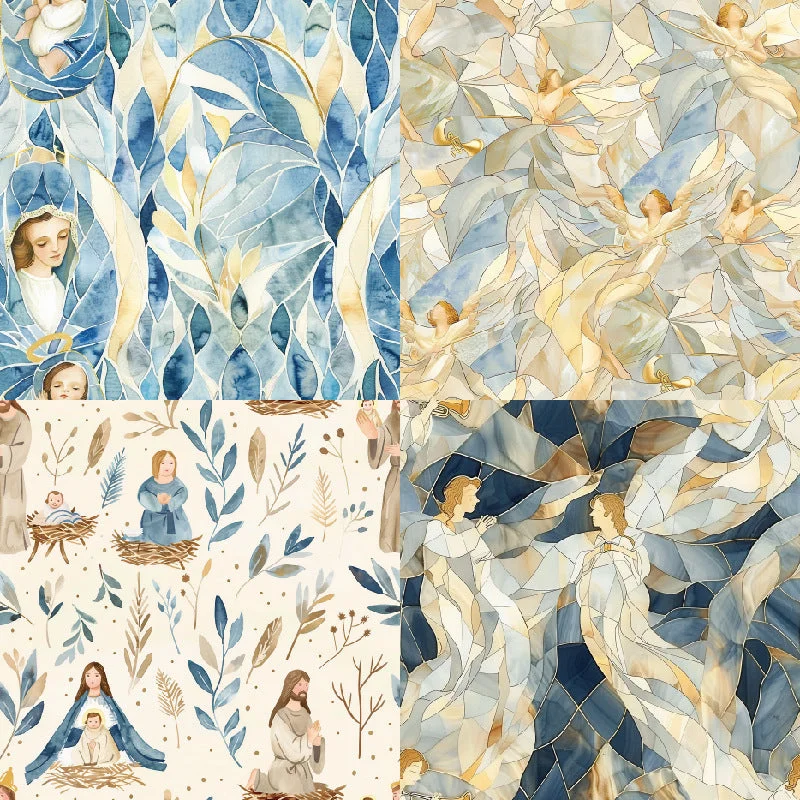24pcs 6 Little Angel Scrapbook Paper Cardstock 06 24pcs 6 Little Angel Scrapbook Paper Cardstock 06