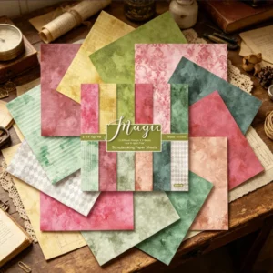 24pcs 6 Magic Scrapbook Paper Cardstock 01