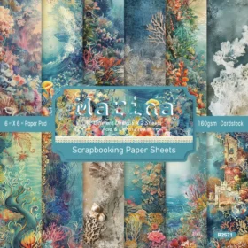 Sumflying Marina 24PCS Scrapbook Paper & Cardstock