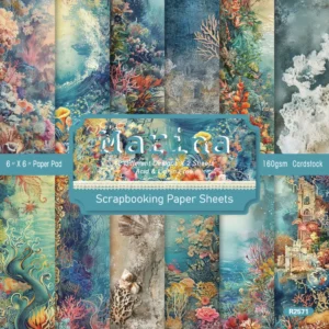 24pcs 6 Marina Scrapbook Paper Cardstock 00