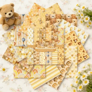 Sumflying Mellow 24PCS Scrapbook Paper & Cardstock 24pcs 6 Mellow Scrapbook Paper Cardstock 04