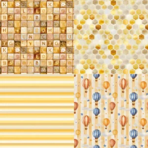 Sumflying Mellow 24PCS Scrapbook Paper & Cardstock 24pcs 6 Mellow Scrapbook Paper Cardstock 07