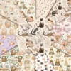 24pcs 6 Meow Scrapbook Paper Cardstock 00