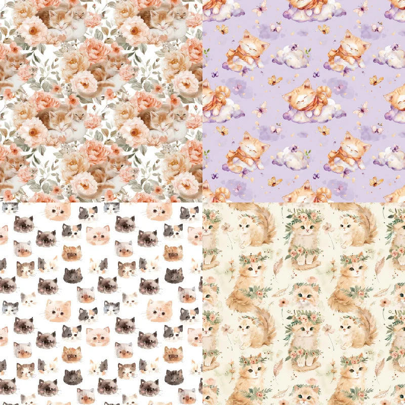 24pcs 6 Meow Scrapbook Paper Cardstock 06 24pcs 6 Meow Scrapbook Paper Cardstock 06