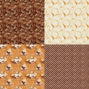 24pcs 6 Mocha Stories Scrapbook Paper Cardstock 03