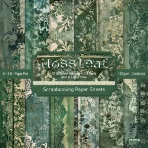 24pcs 6 Mossleaf Scrapbook Paper Cardstock 00