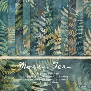 24pcs 6 Mossy Scrapbook Paper Cardstock 00