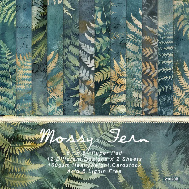 24pcs 6 Mossy Scrapbook Paper Cardstock 00 24pcs 6 Mossy Scrapbook Paper Cardstock 00
