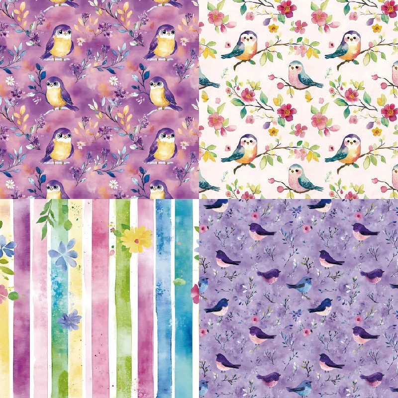 24pcs 6 Owls Scrapbook Paper Cardstock 03 24pcs 6 Owls Scrapbook Paper Cardstock 03