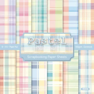 24pcs 6 Pastel Scrapbook Paper Cardstock 00