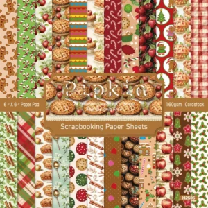 24pcs 6 Pipkin Scrapbook Paper Cardstock 00