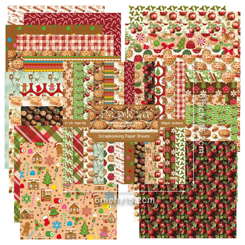 24pcs 6 Pipkin Scrapbook Paper Cardstock 01 24pcs 6 Pipkin Scrapbook Paper Cardstock 01