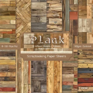 24pcs 6 Plank Scrapbook Paper Cardstock 1 00