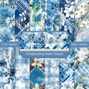 24pcs 6 Polar Scrapbook Paper Cardstock 00