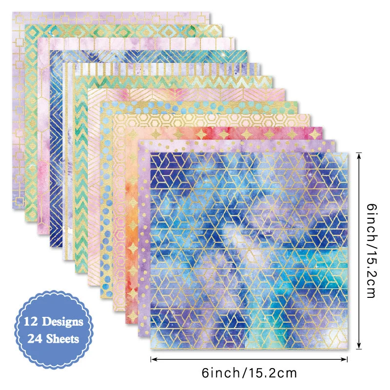 24pcs 6 Purple Geometry Scrapbook Paper Cardstock 04 24pcs 6 Purple Geometry Scrapbook Paper Cardstock 04