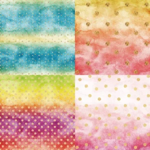 Sumflying Rainbow Gleam 24PCS Scrapbook Paper & Cardstock 24pcs 6 Rainbow Gleam Scrapbook Paper Cardstock 03